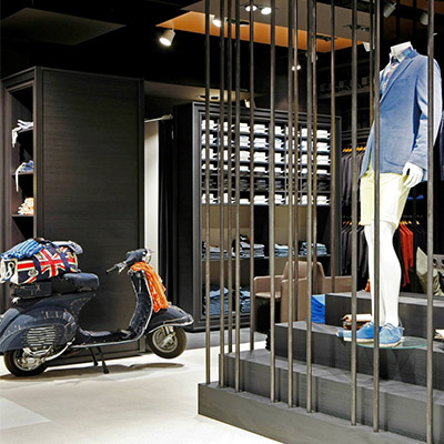 Winkel muzieksysteem voor Rick Moorman House of Men | Viertron B.V.