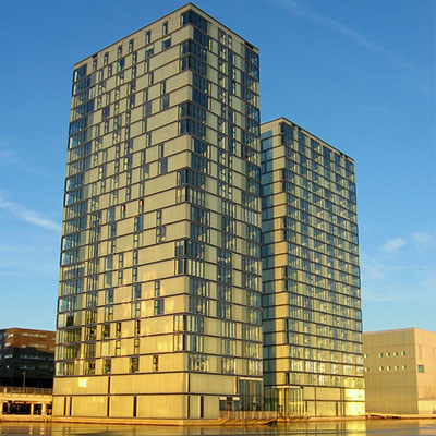 Domotica infrastructuur in Side by Side woontorens, Almere | Viertron B.V.